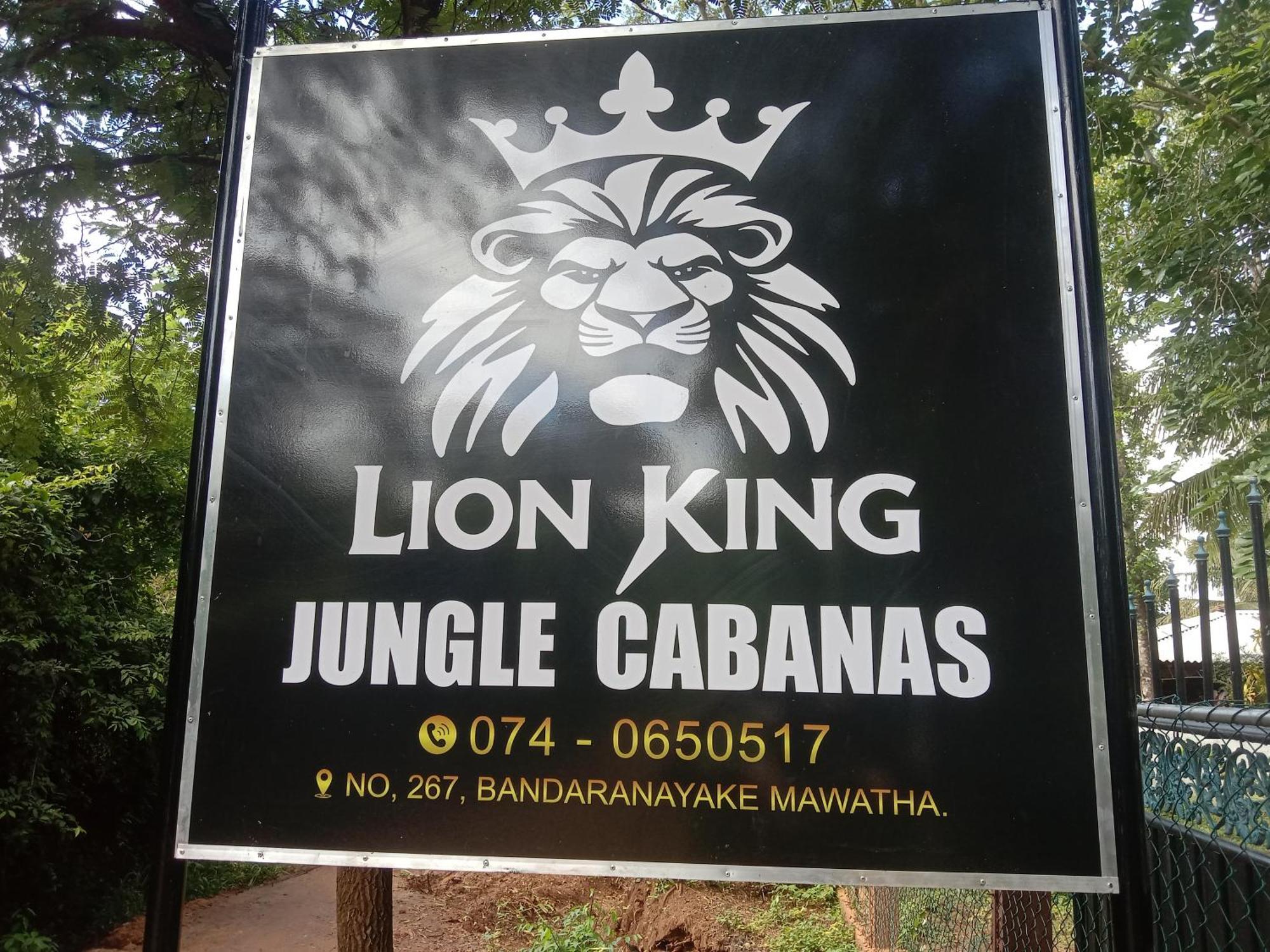 Lion King Jungle Cabanas Szigirija Kültér fotó